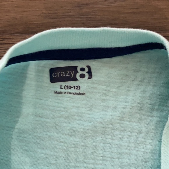 Crazy 8 boys shark t-shirt size Large(10/12) - Picture 4 of 5